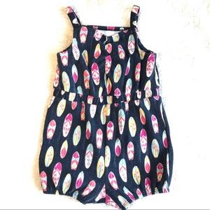 Genuine Kids from OshKosh Surfboard Romper 2T